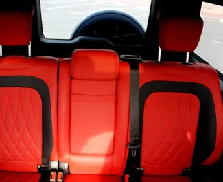 Autohuur Mercedes-Benz G63 AMG 2022 in in de VAE, met Benzine brandstof en 577 pk ➤ Vanaf 1600 AED per dag.