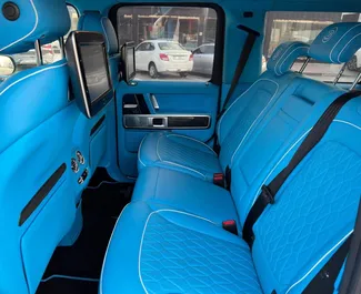 Autohuur Mercedes-Benz G63 2023 in in de VAE, met Benzine brandstof en 800 pk ➤ Vanaf 2500 AED per dag.