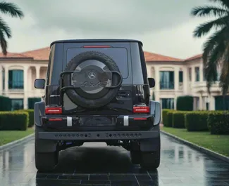 Benzine motor van 4,0L van Mercedes-Benz G63 AMG 2024 te huur in Dubai.