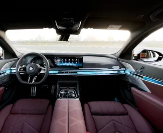 Autohuur BMW 740Li #13378 Automatisch in Dubai, uitgerust met 3,0L motor ➤ Van Mohammad in de VAE.