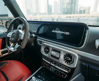 Autohuur Mercedes-Benz G63 AMG #13383 Automatisch in Dubai, uitgerust met 4,0L motor ➤ Van Mohammad in de VAE.