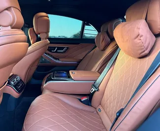 Autohuur Mercedes-Benz S580 e #13350 Automatisch in Dubai, uitgerust met 4,0L motor ➤ Van Mohammad in de VAE.