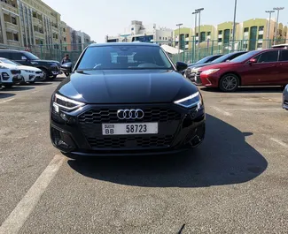 Verhuur Audi A3 Sedan. Comfort, Premium Auto te huur in de VAE ✓ Borg van Borg van 2500 AED ✓ Verzekeringsmogelijkheden TPL.