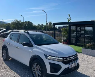Autohuur Dacia Sandero Stepway 2024 in in Albanië, met Benzine brandstof en 90 pk ➤ Vanaf 20 EUR per dag.