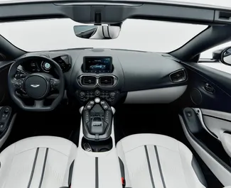 Benzine motor van 4,0L van Aston Martin Vantage 2023 te huur in Dubai.