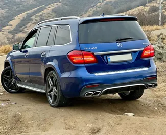 Autohuur Mercedes-Benz GLS-Class 2019 in in Georgië, met Benzine brandstof en 367 pk ➤ Vanaf 250 GEL per dag.