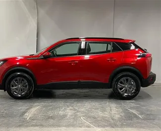 Verhuur Peugeot 2008. Comfort, Crossover Auto te huur in Turkije ✓ Borg van Zonder Borg ✓ Verzekeringsmogelijkheden TPL, CDW, SCDW, FDW, Jonge.
