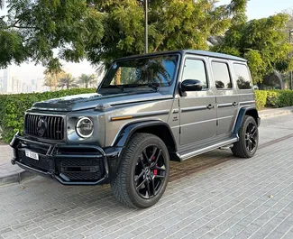 Autohuur Mercedes-Benz G63 #13620 Automatisch in Dubai, uitgerust met 4,0L motor ➤ Van Mohammad in de VAE.
