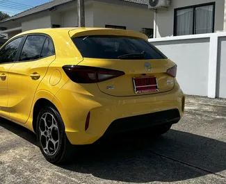 Autohuur MG 3 2025 in in Thailand, met Hybride brandstof en 101 pk ➤ Vanaf 650 THB per dag.