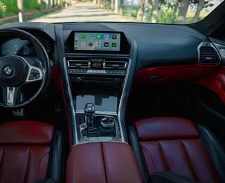 BMW M850i XDRIVE 2020 beschikbaar voor verhuur in Tbilisi, met een kilometerlimiet van onbeperkt.