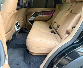 Verhuur Land Rover Range Rover. Premium, Luxe, SUV Auto te huur in de VAE ✓ Borg van Borg van 2500 AED ✓ Verzekeringsmogelijkheden TPL.