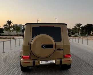 Benzine motor van 4,0L van Mercedes-Benz G63 2019 te huur in Dubai.