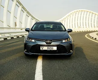 Autohuur Toyota Corolla Sedan #13639 Automatisch in Dubai, uitgerust met 2,0L motor ➤ Van Mohammad in de VAE.