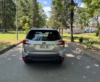 Verhuur Subaru Forester. Comfort, SUV, Crossover Auto te huur in Georgië ✓ Borg van Zonder Borg ✓ Verzekeringsmogelijkheden TPL, CDW, Passagiers, Diefstal.