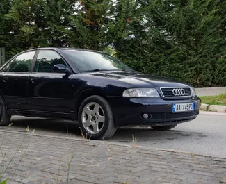 Vooraanzicht van een huurauto Audi A4 in Durrës, Albanië ✓ Auto #13666. ✓ Transmissie Handmatig TM ✓ 0 beoordelingen.