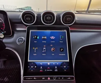 Mercedes-Benz C-Class 2024 met Aandrijving op alle wielen systeem, beschikbaar in Dubai.