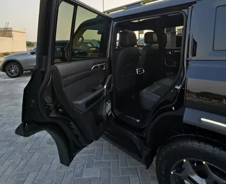 Benzine motor van 45,0L van Jetour T2 2024 te huur in Dubai.
