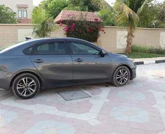 Autohuur Kia Forte 2022 in in de VAE, met Benzine brandstof en 147 pk ➤ Vanaf 150 AED per dag.