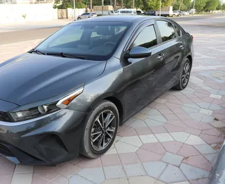 Vooraanzicht van een huurauto Kia Forte in Dubai, Verenigde Arabische Emiraten ✓ Auto #13597. ✓ Transmissie Automatisch TM ✓ 0 beoordelingen.
