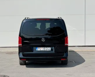 Verhuur Mercedes-Benz V-Class. Premium, Luxe, Minivan Auto te huur in Montenegro ✓ Borg van Borg van 500 EUR ✓ Verzekeringsmogelijkheden TPL, CDW, SCDW, FDW, Buitenland.