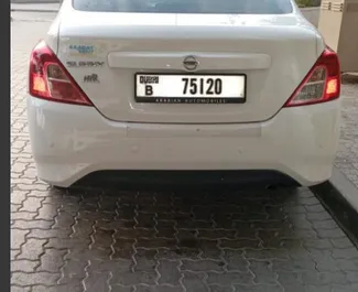 Autohuur Nissan Sunny 2024 in in de VAE, met Benzine brandstof en 110 pk ➤ Vanaf 88 AED per dag.