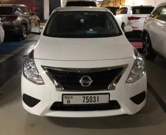 Autohuur Nissan Sunny 2024 in in de VAE, met Benzine brandstof en 110 pk ➤ Vanaf 47 AED per dag.