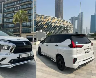 Autohuur Mitsubishi Xpander 2024 in in de VAE, met Benzine brandstof en 105 pk ➤ Vanaf 77 AED per dag.