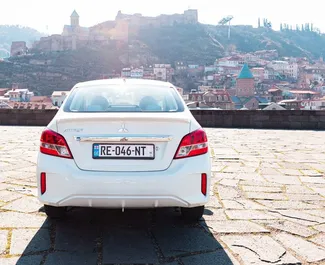Autohuur Mitsubishi Attrage 2022 in in Georgië, met Benzine brandstof en 76 pk ➤ Vanaf 94 GEL per dag.