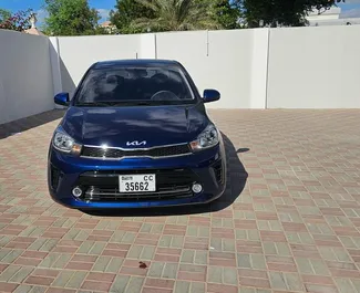 Autohuur Kia Pegas 2025 in in de VAE, met Benzine brandstof en 95 pk ➤ Vanaf 47 AED per dag.