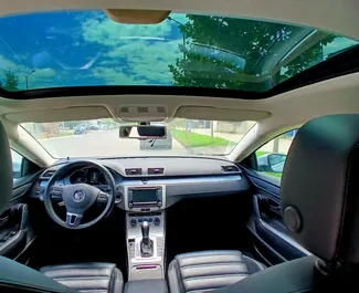 Verhuur Volkswagen Passat-CC. Comfort, Premium Auto te huur in Albanië ✓ Borg van Zonder Borg ✓ Verzekeringsmogelijkheden TPL, CDW, SCDW, FDW, Buitenland, Jonge.