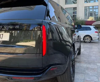 Verhuur Land Rover Range Rover. Premium, Luxe, SUV Auto te huur in de VAE ✓ Borg van Borg van 2500 AED ✓ Verzekeringsmogelijkheden TPL.