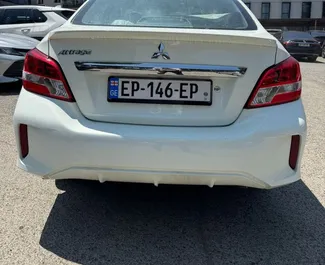 Autohuur Mitsubishi Attrage 2022 in in Georgië, met Benzine brandstof en 76 pk ➤ Vanaf 94 GEL per dag.