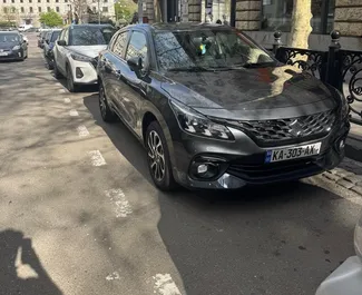 Suzuki Baleno 2022 beschikbaar voor verhuur in Tbilisi, met een kilometerlimiet van onbeperkt.