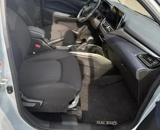 Suzuki Baleno 2022 beschikbaar voor verhuur in Tbilisi, met een kilometerlimiet van onbeperkt.