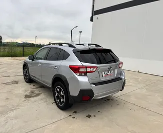 Interieur van Subaru Crosstrek te huur in Georgië. Een geweldige auto met 5 zitplaatsen en een Automatisch transmissie.
