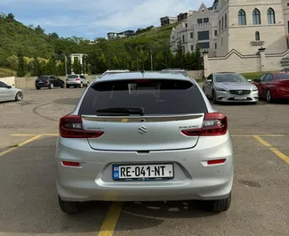 Verhuur Suzuki Baleno. Economy, Comfort Auto te huur in Georgië ✓ Borg van Zonder Borg ✓ Verzekeringsmogelijkheden TPL, SCDW, FDW, Passagiers, Geen storting.