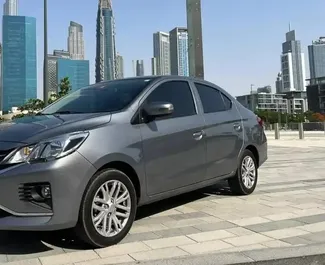 Autohuur Mitsubishi Attrage #13994 Automatisch in Dubai, uitgerust met L motor ➤ Van Mohammad in de VAE.