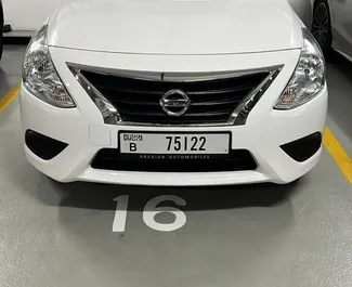 Autohuur Nissan Sunny 2024 in in de VAE, met Benzine brandstof en 118 pk ➤ Vanaf 47 AED per dag.