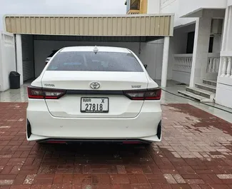 Autohuur Toyota Yaris Ativ #13947 Automatisch in Dubai, uitgerust met L motor ➤ Van Mohammad in de VAE.