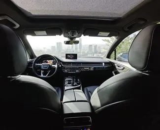 Verhuur Audi Q7. Premium, SUV, Crossover Auto te huur in Georgië ✓ Borg van Borg van 600 GEL ✓ Verzekeringsmogelijkheden TPL, CDW, SCDW, FDW, Passagiers, Diefstal.