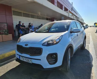 Vooraanzicht van een huurauto Kia Sportage in Chania, Griekenland ✓ Auto #9548. ✓ Transmissie Automatisch TM ✓ 0 beoordelingen.