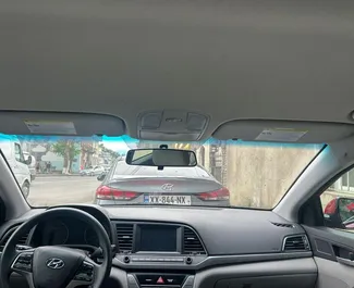 Verhuur Hyundai Elantra. Comfort, Premium Auto te huur in Georgië ✓ Borg van Zonder Borg ✓ Verzekeringsmogelijkheden TPL, CDW.