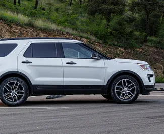Verhuur Ford Explorer. Comfort, Premium, Crossover Auto te huur in Georgië ✓ Borg van Borg van 500 GEL ✓ Verzekeringsmogelijkheden TPL, CDW, SCDW, FDW, Passagiers, Diefstal.