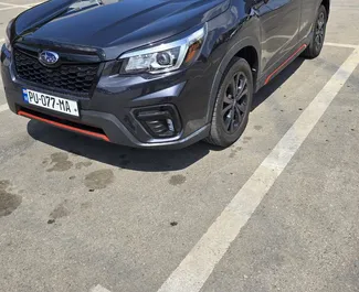 Verhuur Subaru Forester. Comfort, SUV, Crossover Auto te huur in Georgië ✓ Borg van Zonder Borg ✓ Verzekeringsmogelijkheden TPL, SCDW.