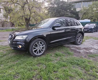 Verhuur Audi Q5. Comfort, Premium, Crossover Auto te huur in Georgië ✓ Borg van Borg van 500 GEL ✓ Verzekeringsmogelijkheden TPL, CDW, SCDW, FDW, Passagiers, Diefstal.