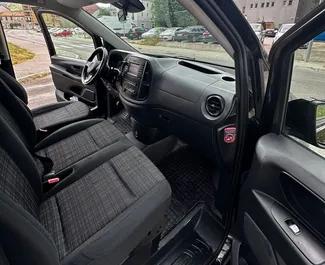 Verhuur Mercedes-Benz Vito Tourer Pro. Comfort, Premium, Minivan Auto te huur in Montenegro ✓ Borg van Borg van 400 EUR ✓ Verzekeringsmogelijkheden TPL, CDW, SCDW, Diefstal, Buitenland.