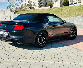 Verhuur Ford Mustang Cabrio. Premium, Luxe, Cabriolet Auto te huur in Armenië ✓ Borg van Zonder Borg ✓ Verzekeringsmogelijkheden TPL.