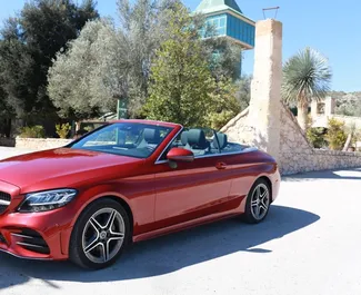 Verhuur Mercedes-Benz C200 Cabrio. Comfort, Premium, Cabriolet Auto te huur in Spanje ✓ Borg van Borg van 1500 EUR ✓ Verzekeringsmogelijkheden TPL.