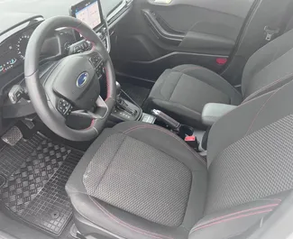 Ford Fiesta 2024 beschikbaar voor verhuur in Burgas, met een kilometerlimiet van 150 km/dag.