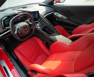 Verhuur Chevrolet Corvette. Premium, Luxe, Cabriolet Auto te huur in de VAE ✓ Borg van Zonder Borg ✓ Verzekeringsmogelijkheden TPL.